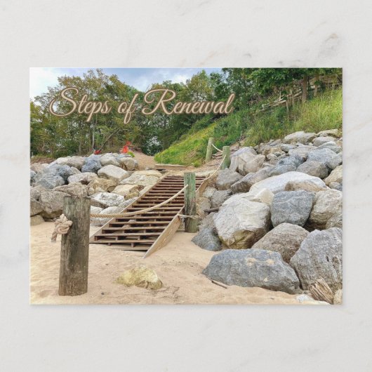 Carte Postale Étapes de renouveau  (Devant)
