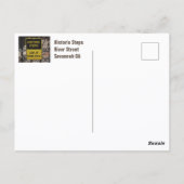 Carte Postale Étapes historiques de Savannah Géorgie Photographi (Dos)