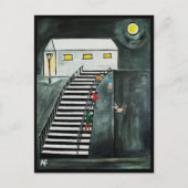 Carte Postale Étapes inutiles Peinture par Alfred Fox (Devant)