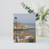 Carte Postale Etapes menant au port, Whitby, Nord (Debout devant)