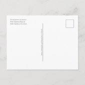 Carte Postale Étapes vers la plage, New Smyrna Beach, Floride (Dos)