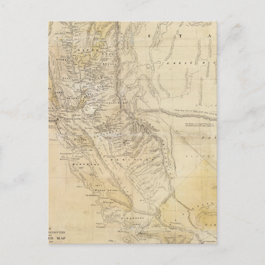 Carte Postale État de Californie (Devant)