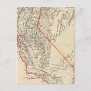Carte Postale État de Californie