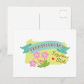 Carte Postale État de clé (Devant / Derrière)