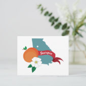 Carte Postale État de Géorgie (Debout devant)