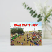 CARTE POSTALE ÉTAT DE IOWA (Debout devant)