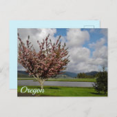 Carte Postale État de l'Oregon (Devant / Derrière)