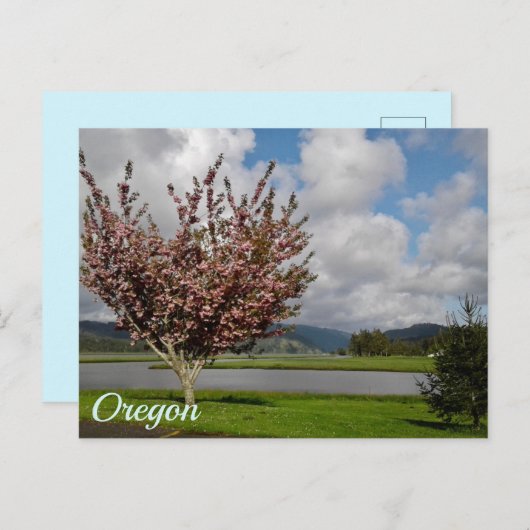 Carte Postale État de l'Oregon (Devant / Derrière)
