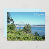 Carte Postale État de l'Oregon (Devant / Derrière)