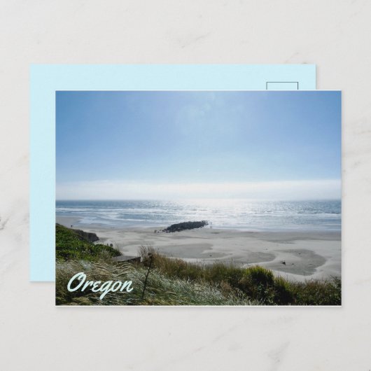 Carte Postale État de l'Oregon (Devant / Derrière)