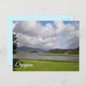 Carte Postale État de l'Oregon (Devant / Derrière)