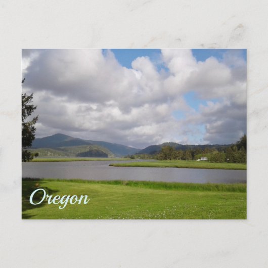 Carte Postale État de l'Oregon (Devant)