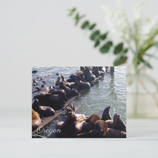 Carte Postale État de l'Oregon (Debout devant)