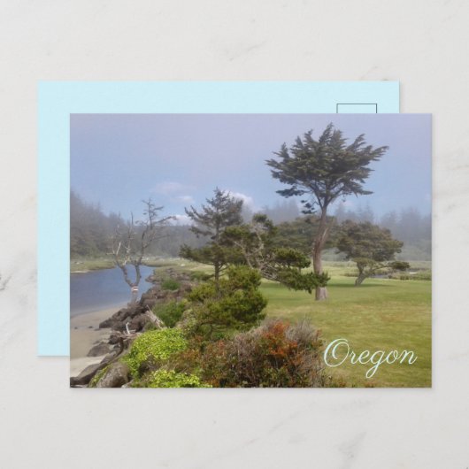 Carte Postale État de l'Oregon (Devant / Derrière)