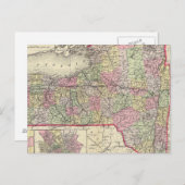 Carte Postale État de New York (Devant / Derrière)