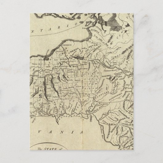 Carte Postale État de New York (Devant)