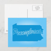 Carte Postale État de Pennsylvanie (Devant / Derrière)