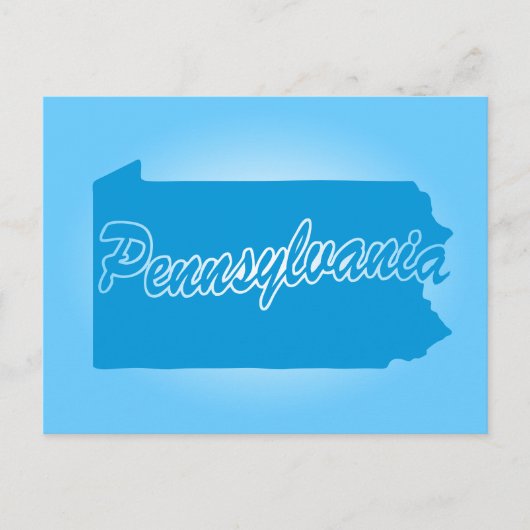 Carte Postale État de Pennsylvanie (Devant)