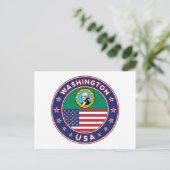 Carte Postale État de Washington (Debout devant)