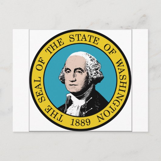 Carte Postale État de Washington (Devant)