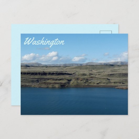 Carte Postale État de Washington (Devant / Derrière)
