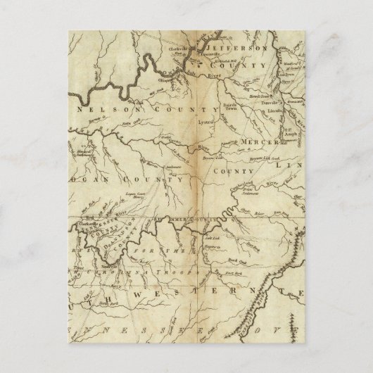 Carte Postale État du Kentucky (Devant)