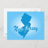 Carte Postale État du New Jersey (Devant / Derrière)