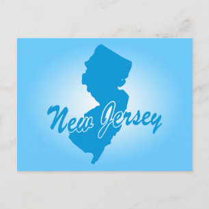 Carte Postale État du New Jersey