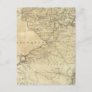 Carte Postale État du New Jersey