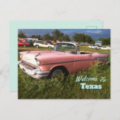 Carte Postale État du Texas (Devant / Derrière)