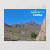 Carte Postale État du Texas (Devant)