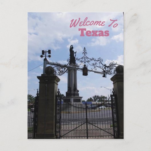 Carte Postale État du Texas (Devant)