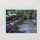 Carte Postale État du Texas (Devant / Derrière)