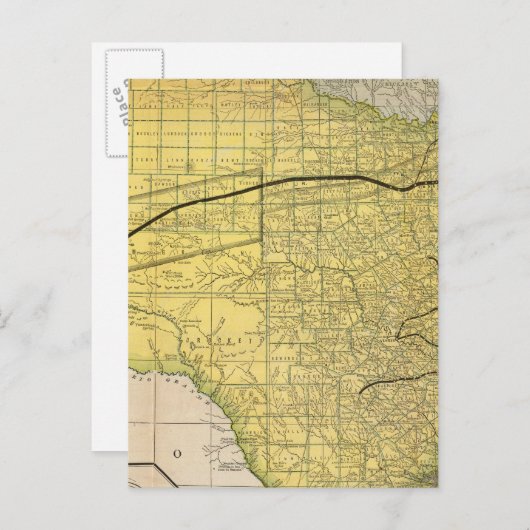 Carte Postale État du Texas 2 (Devant / Derrière)