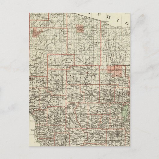 Carte Postale État du Wisconsin (Devant)