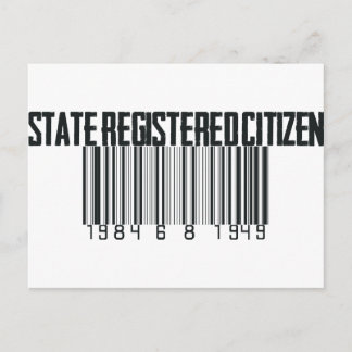 Carte Postale État enregistré