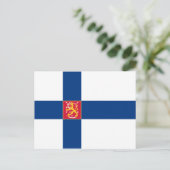 Carte postale État Finlande (Debout devant)