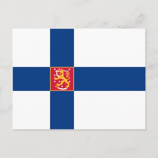 Carte postale État Finlande (Devant)