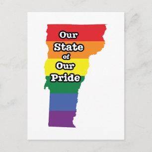 Carte Postale État gay pride   Vermont