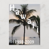 Carte Postale État hawaïen (Devant)