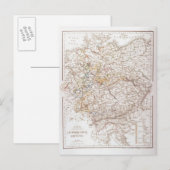 Carte Postale États de la Confédération allemande (Devant / Derrière)
