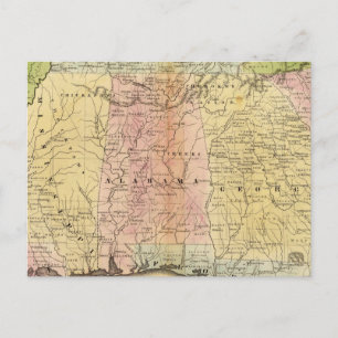 Carte Postale États du Sud