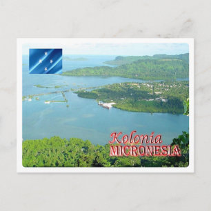 Carte Postale États fédérés de Micronésie - Kolonia -