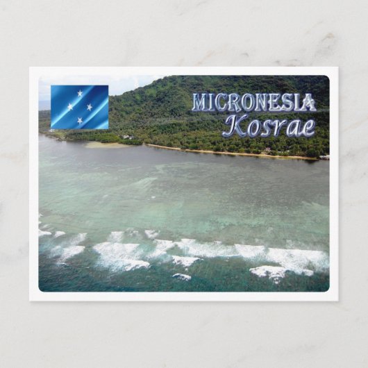 Carte Postale Etats fédérés de Micronésie - Kosrae - (Devant)