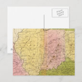 Carte Postale États occidentaux (Devant / Derrière)