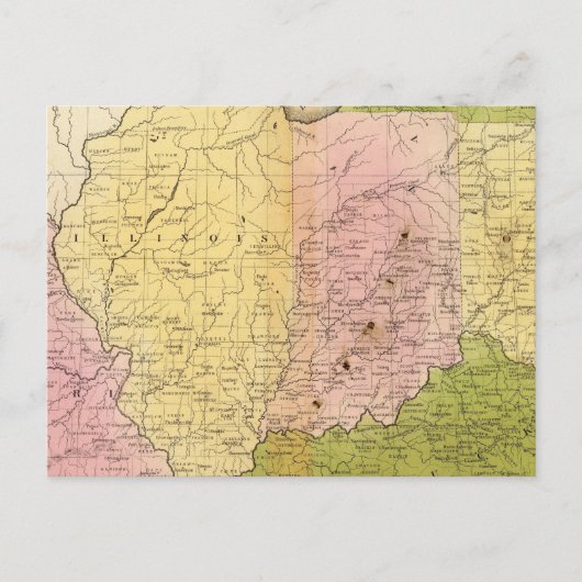 Carte Postale États occidentaux (Devant)