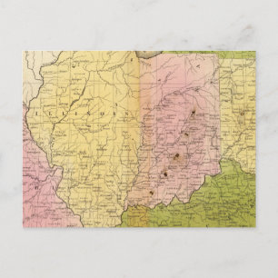 Carte Postale États occidentaux