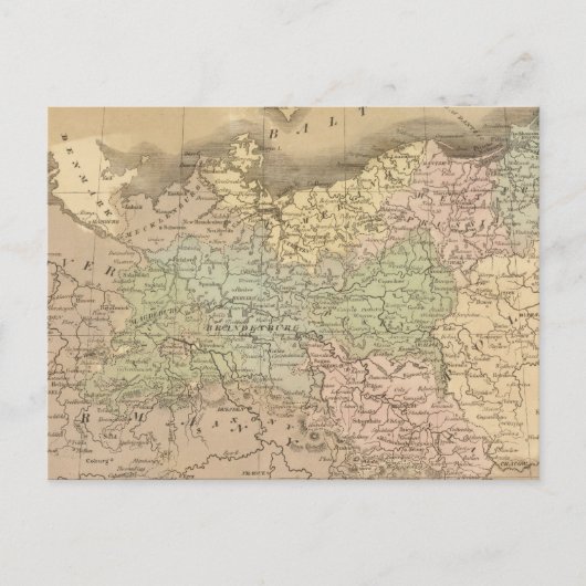 Carte Postale États prussiens (Devant)