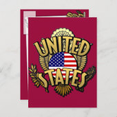 Carte Postale États-Unis (Devant / Derrière)