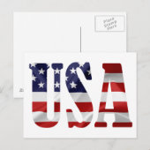 Carte Postale États-Unis (Devant / Derrière)